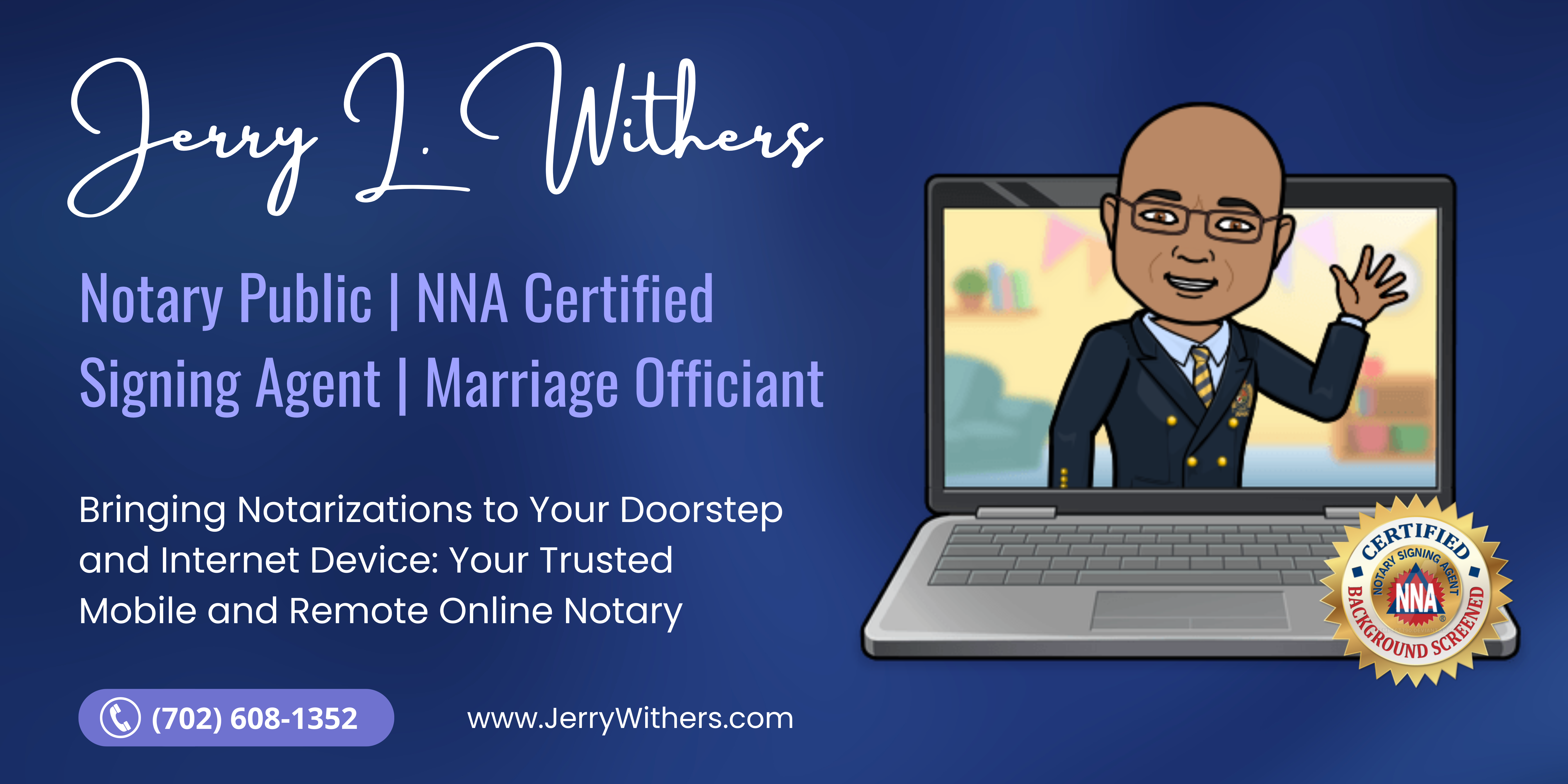 Remote Online Notary Public & Marriage Officiant